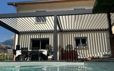 Installation de Pergola Bioclimatique en Isère